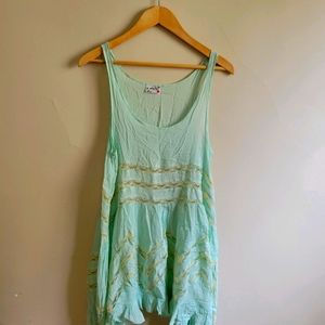 Free People Green Dress